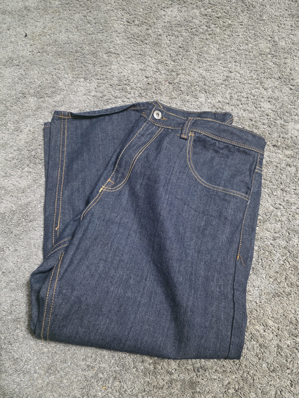 Enyce Men's Dark Indigo Straight Jeans